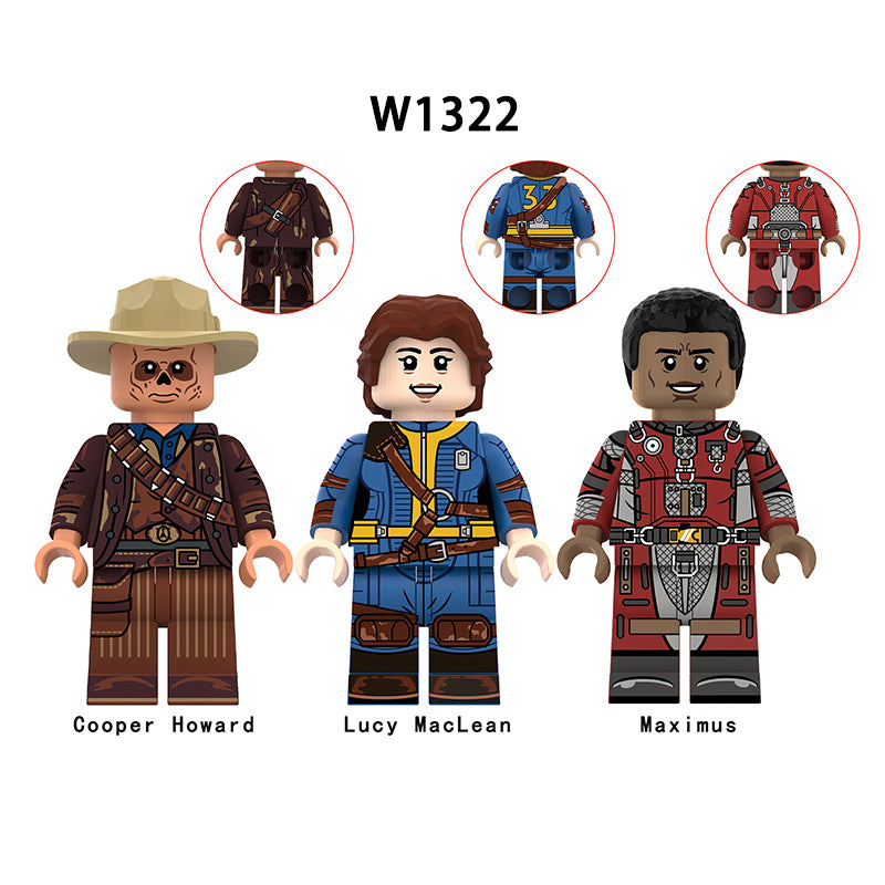 Zestaw figurek Fallout - W-1322