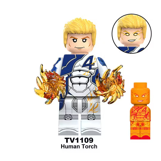 Zestaw figurek fantastic four
