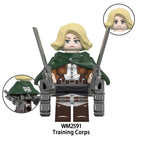 Zestaw figurek Attack On Titan - W-2591