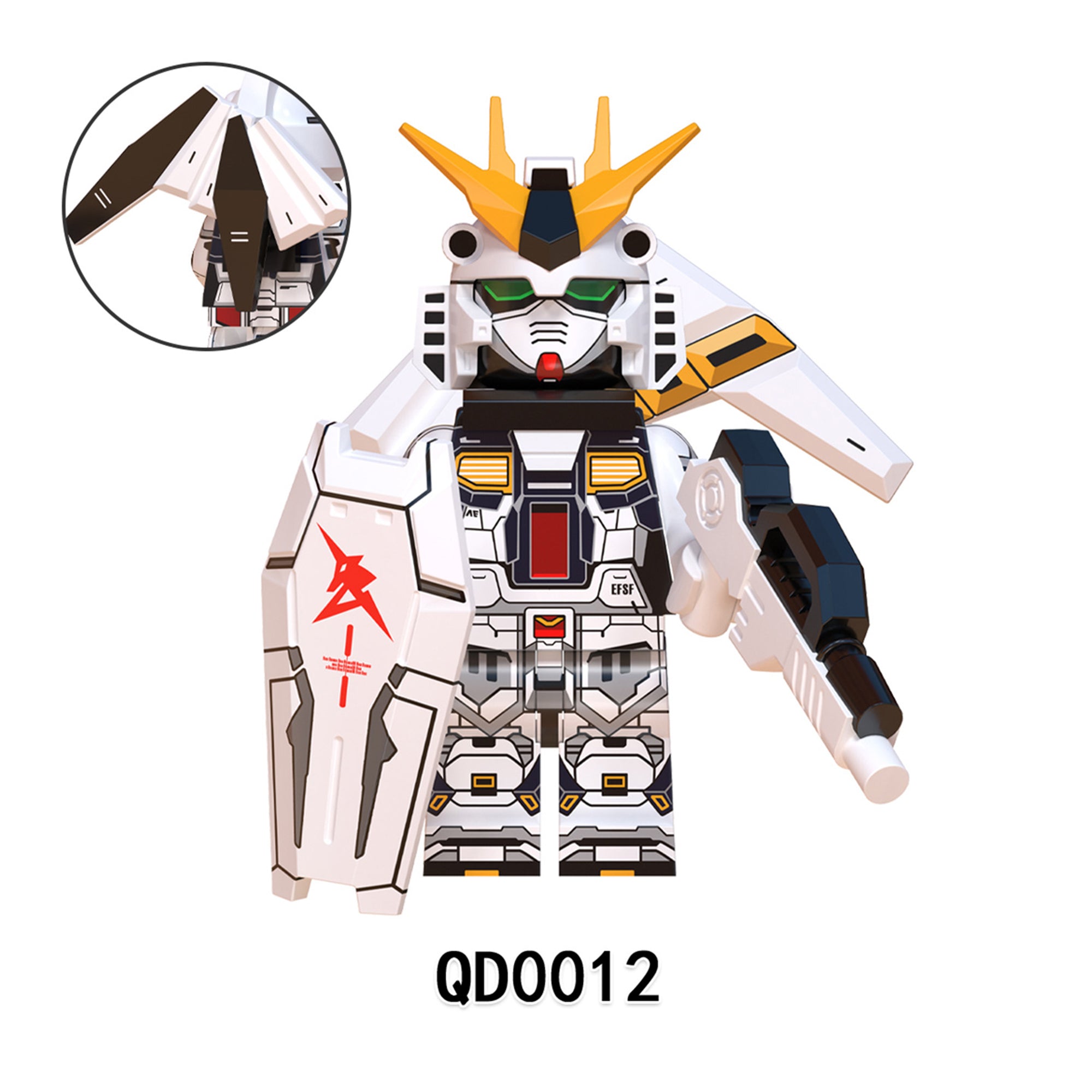 Zestaw figurek GUNDAM - QD-0012