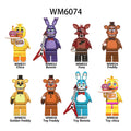 Zestaw figurek Midnight Bear - Zestaw x8