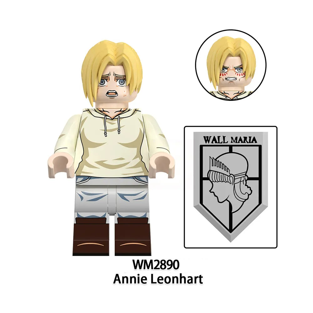 Zestaw figurek Attack On Titan - W-2890