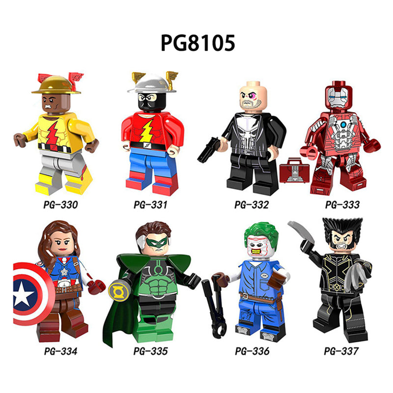 Zestaw figurek Super Hero - Zestaw x8