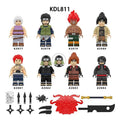 Zestaw figurek Naruto - Zestaw x8