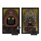 Zestaw klocków Tatooine 3D Frames - Tusken Raider and Jawa - MOC77355 ST1538