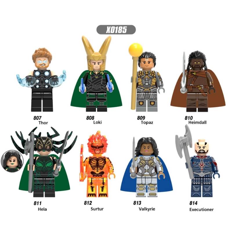 Zestaw figurek Super Hero - Zestaw x8