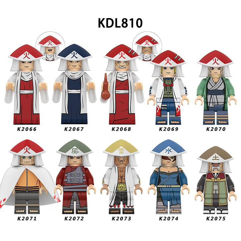 Zestaw figurek Naruto - Zestaw x10