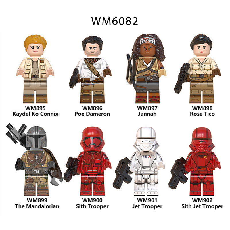 Zestaw figurek Star War - Zestaw x8