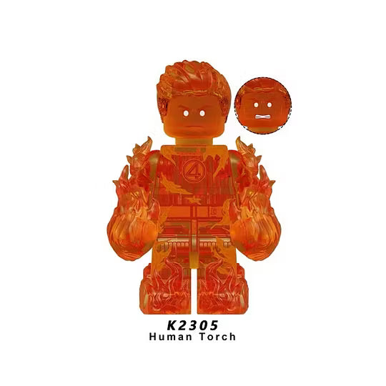 Zestaw figurek superhero fantastic four