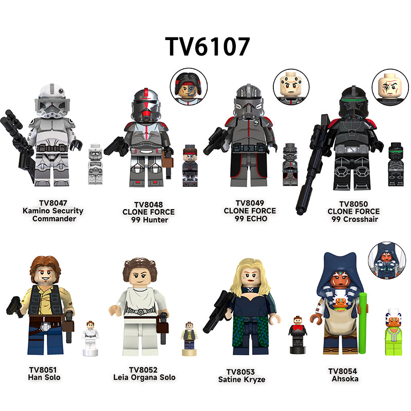 Zestaw figurek Star War - Zestaw x8