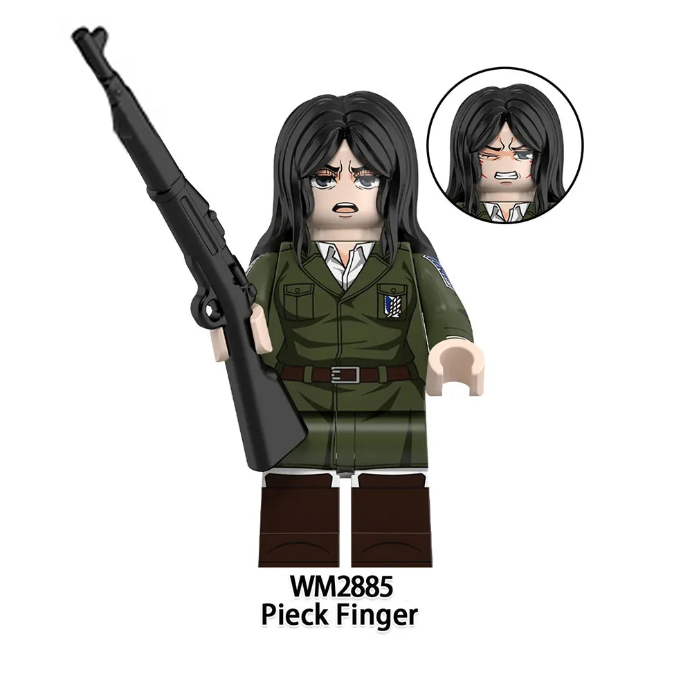 Zestaw figurek Attack On Titan - W-2885