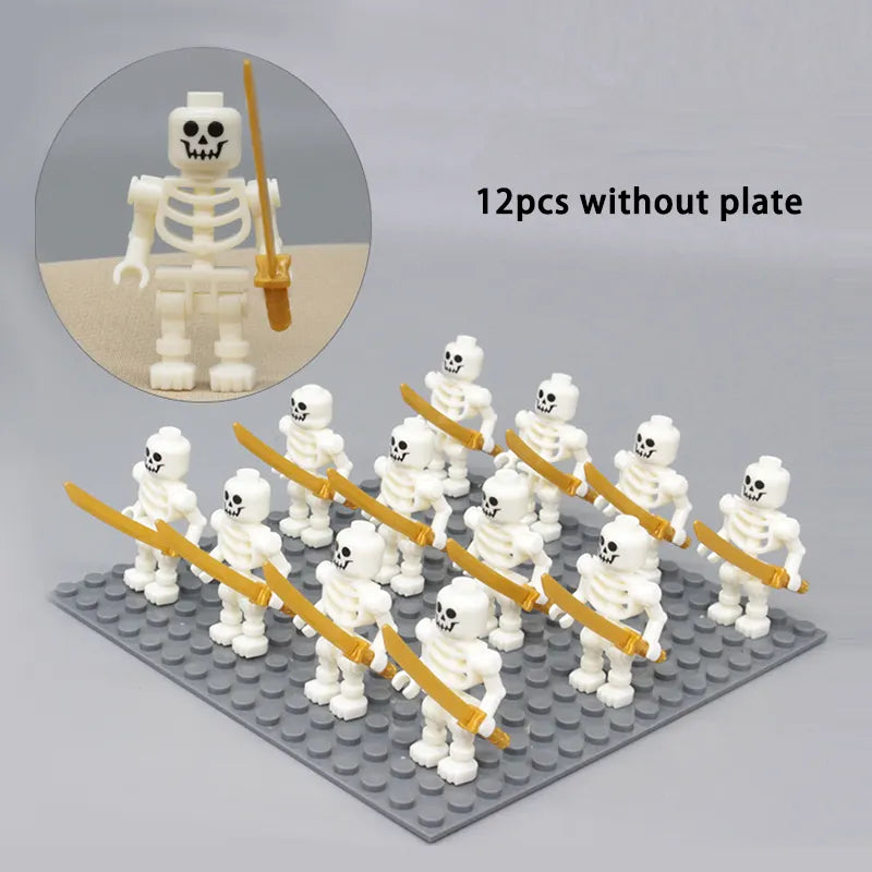 Zestaw figurek Medieval - white