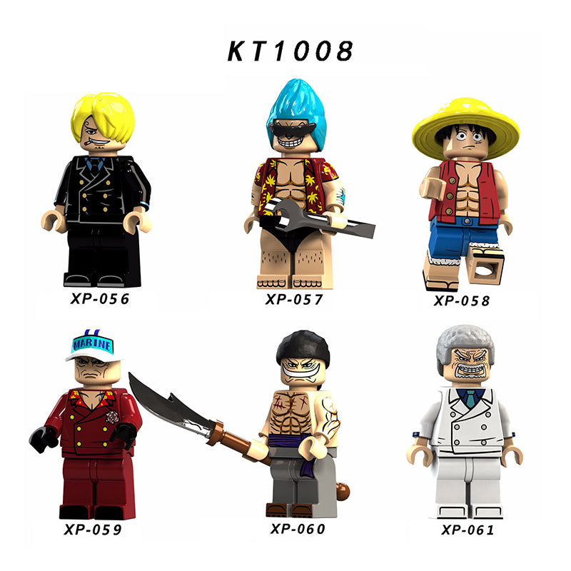 Zestaw figurek One Piece - Zestaw x6