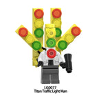 Zestaw figurek Skibidi Toilet - LG-0077