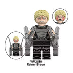 Zestaw figurek attack on titan