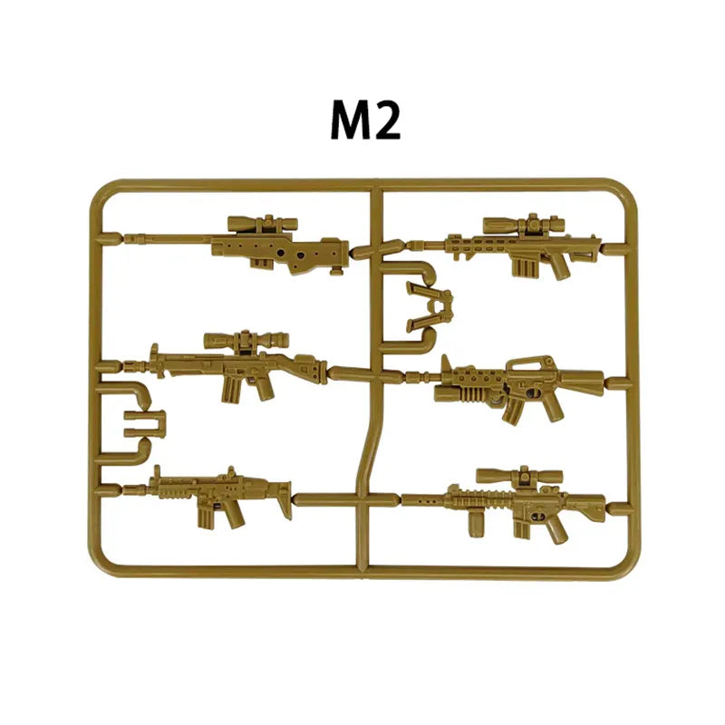 Elementy i akcesoria – Weapon - M2 natural yellow