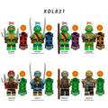 Zestaw figurek TMNT - Zestaw x8