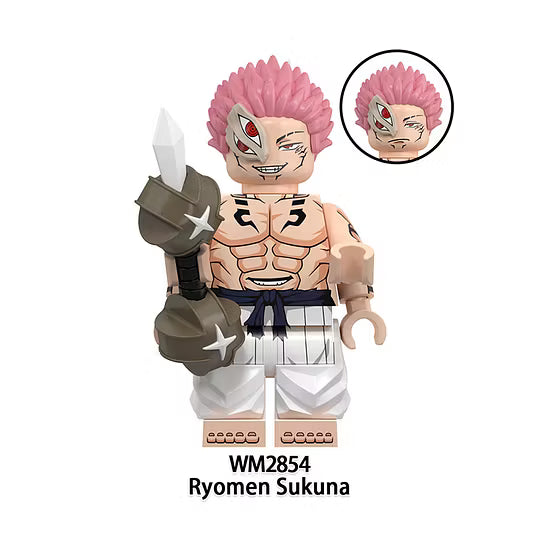 Zestaw figurek jujutsu kaisen