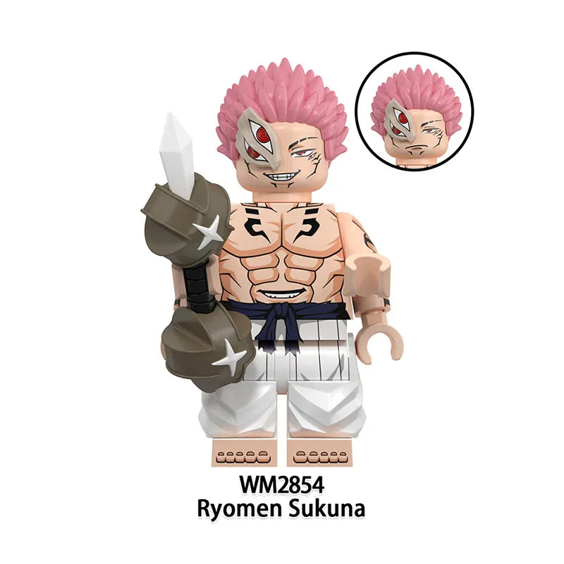 Zestaw figurek Jujutsu Kaisen - W-2854