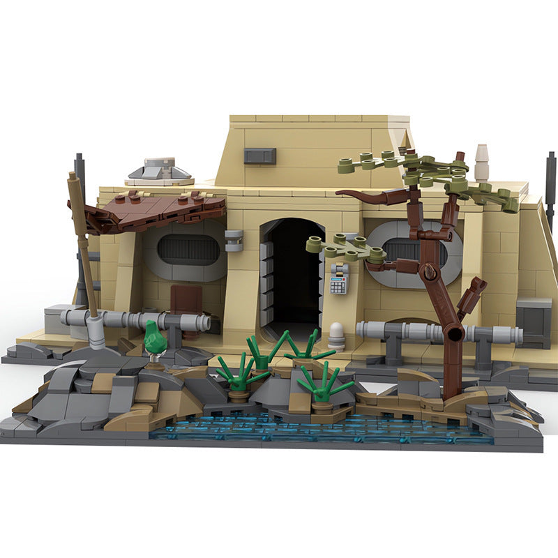 Zestaw klocków Mandalorian's Cabin
