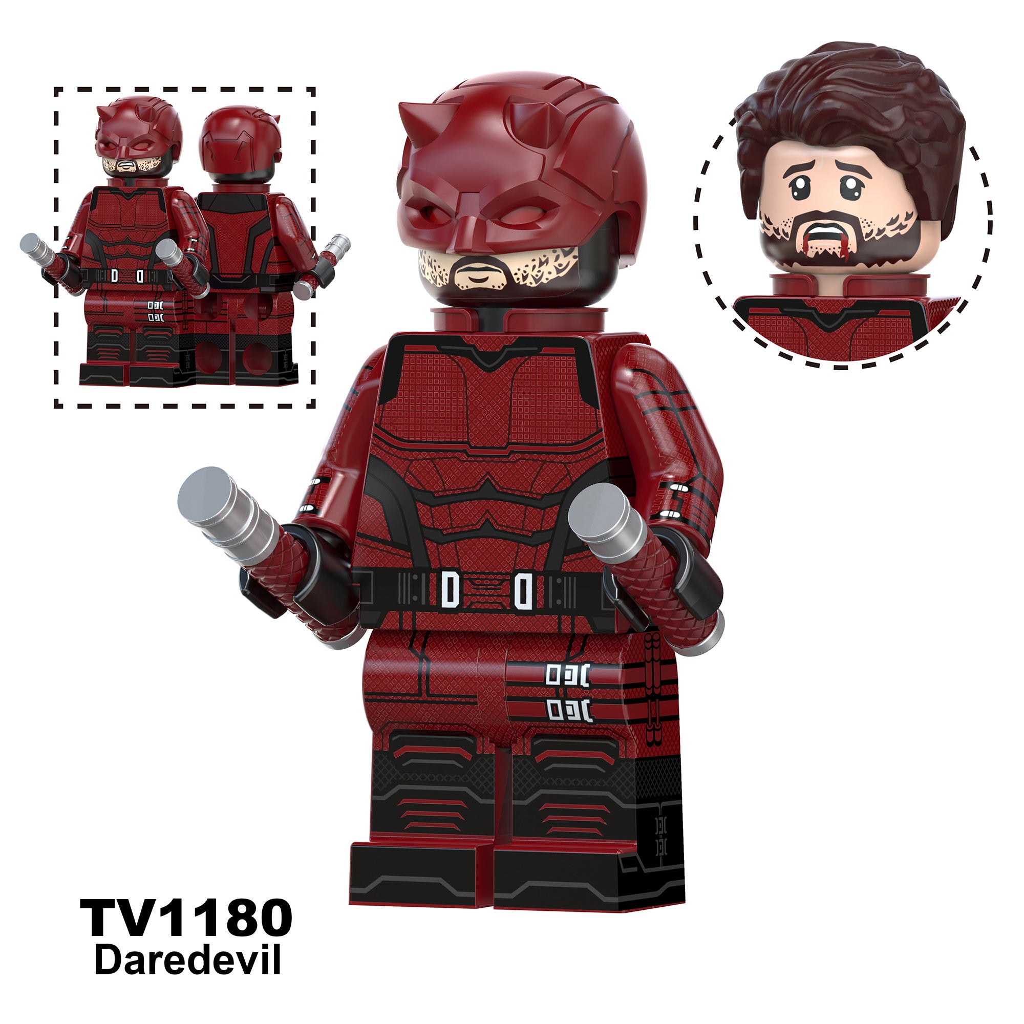 Zestaw figurek Super Hero - TV-1180