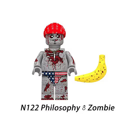 Zestaw figurek zombie