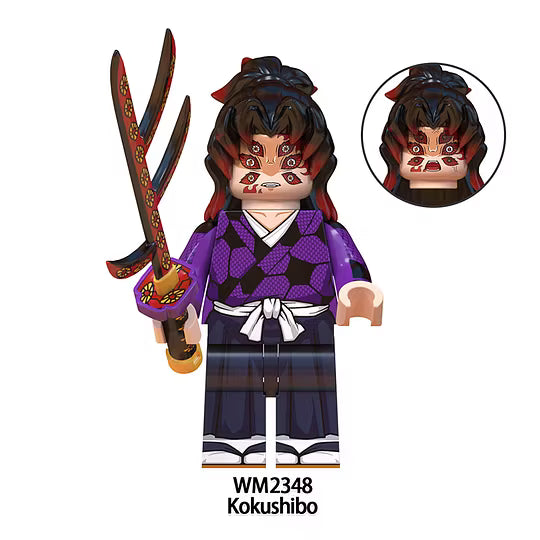 Zestaw figurek demon slayer