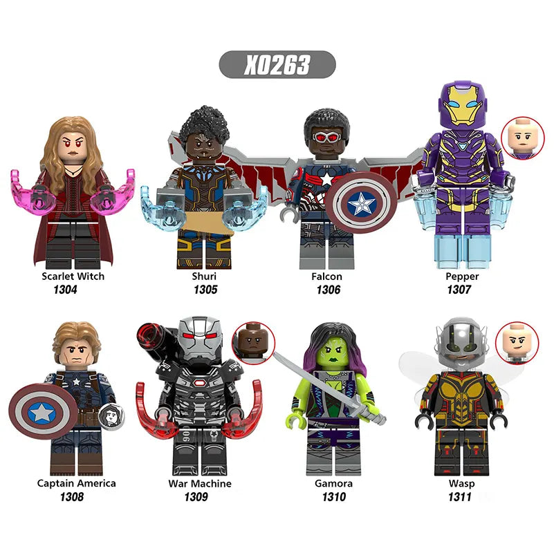 Zestaw figurek Super Hero - Zestaw x8