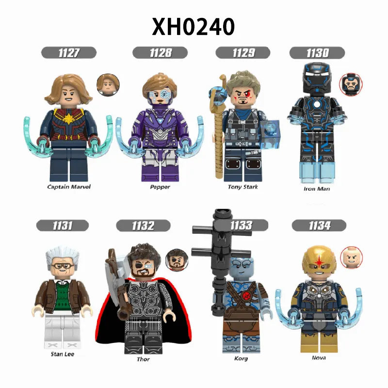 Zestaw figurek Super Hero - Zestaw x8