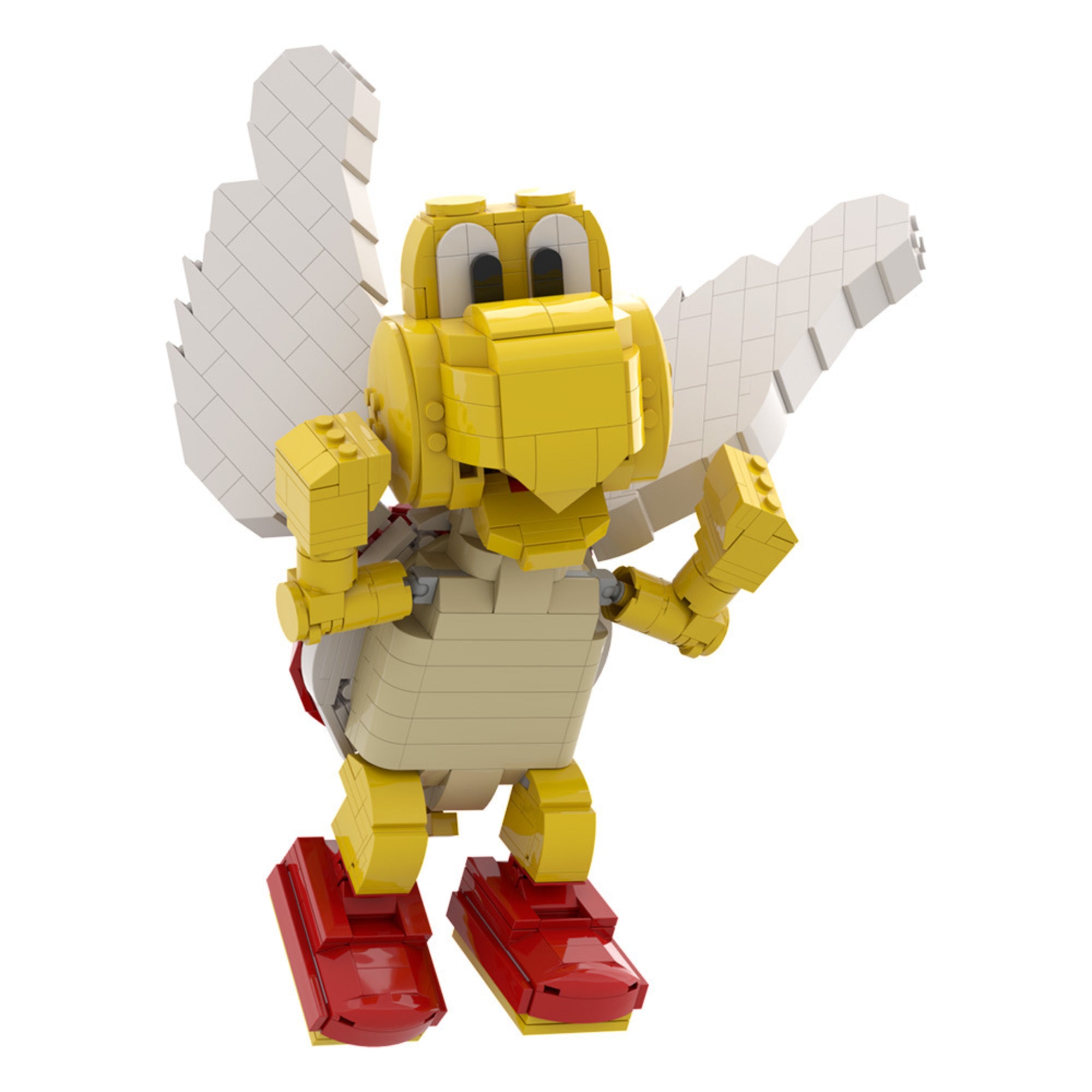 Zestaw klocków Red Koopa Paratroopa - MOC160717 A2232
