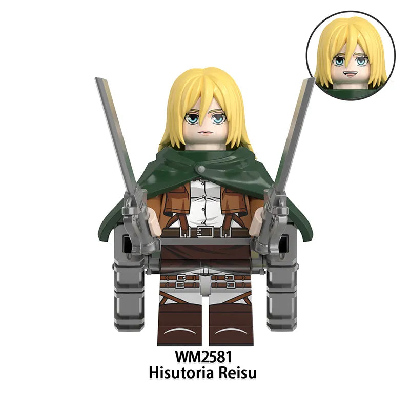Zestaw figurek Attack On Titan - W-2581