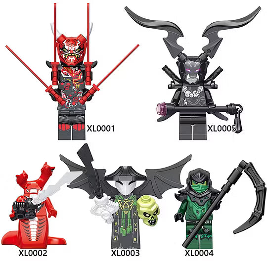 Zestaw figurek ninjago