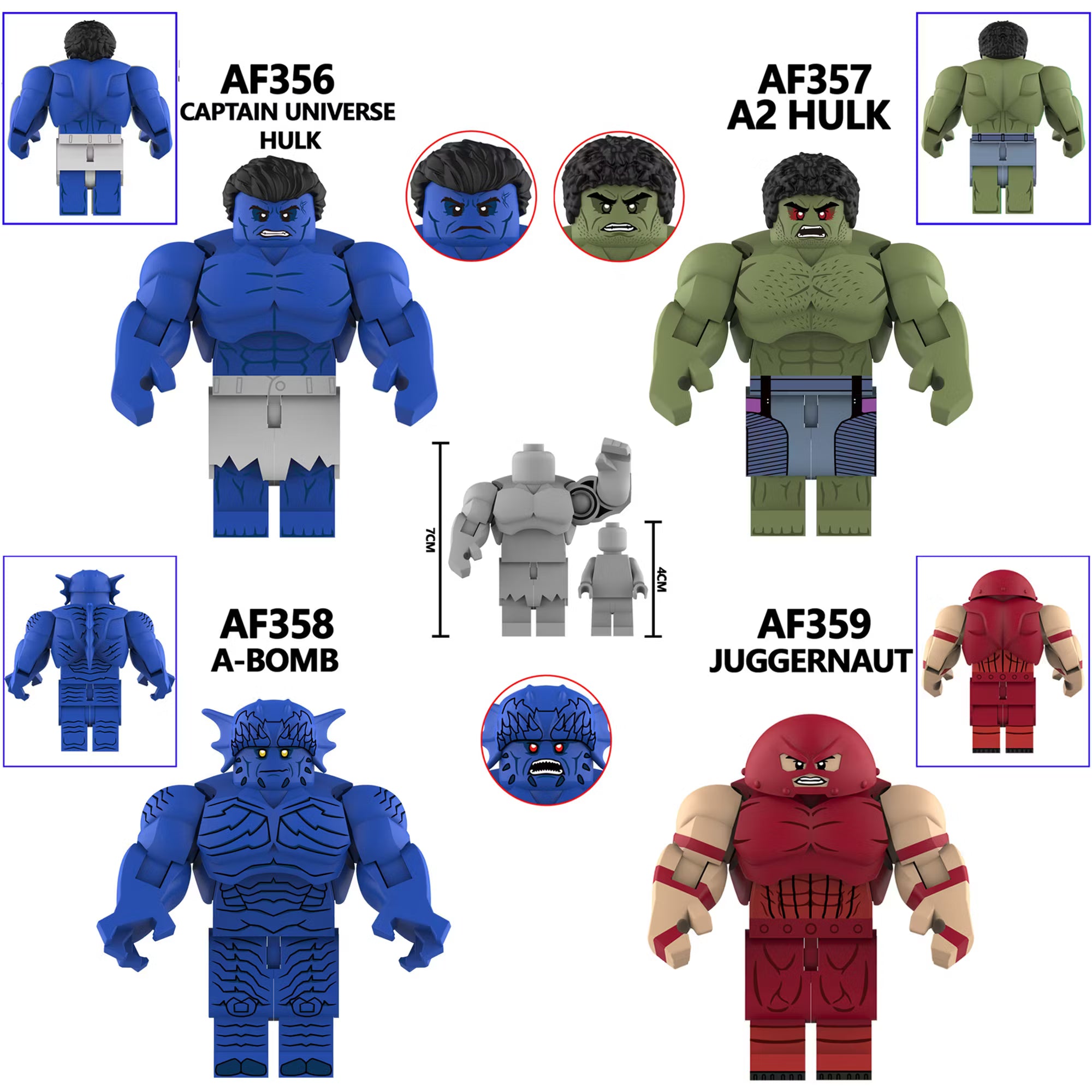 Zestaw big figurek