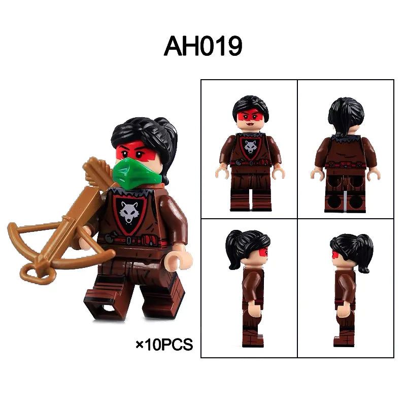 Zestaw figurek Medieval - AH019