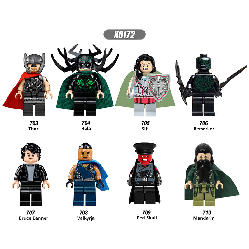 Zestaw figurek Super Hero - Zestaw x8