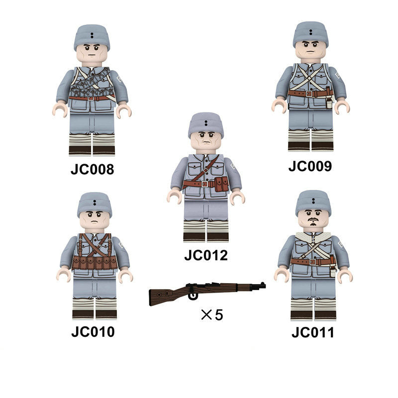 Zestaw figurek WW2 Theme - Zestaw x5