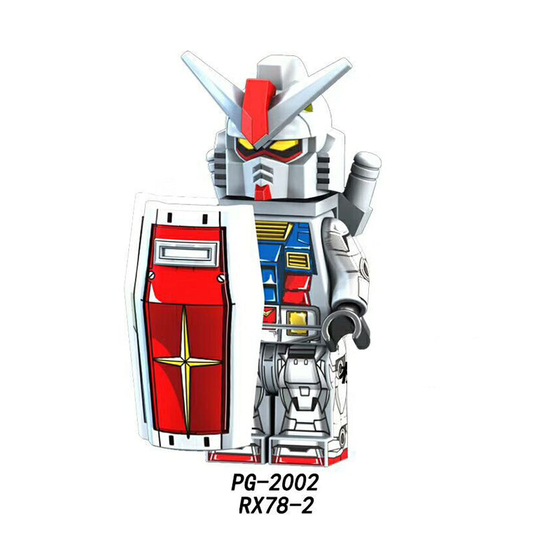 Zestaw figurek Gundam - P-2002