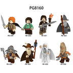 Zestaw figurek Lord of The Rings - Zestaw x8