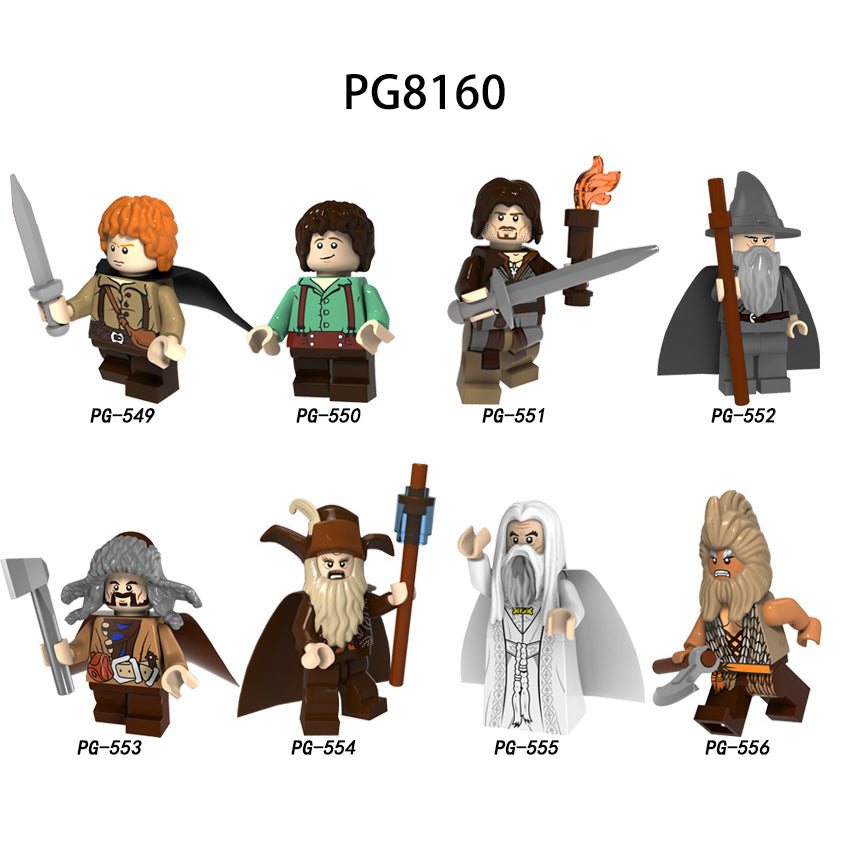 Zestaw figurek Lord of The Rings - Zestaw x8