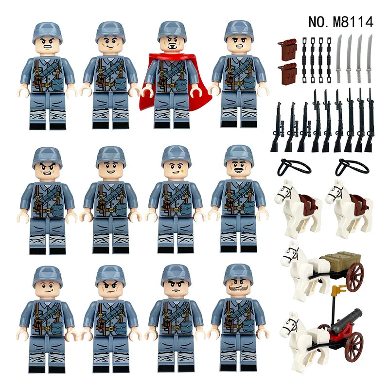 Zestaw figurek Military - Zestaw