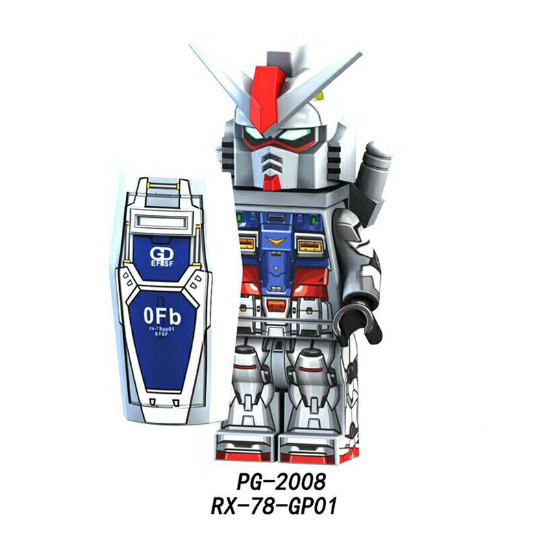 Zestaw figurek Gundam - P-2008