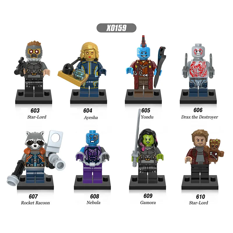 Zestaw figurek Super Hero - Zestaw x8