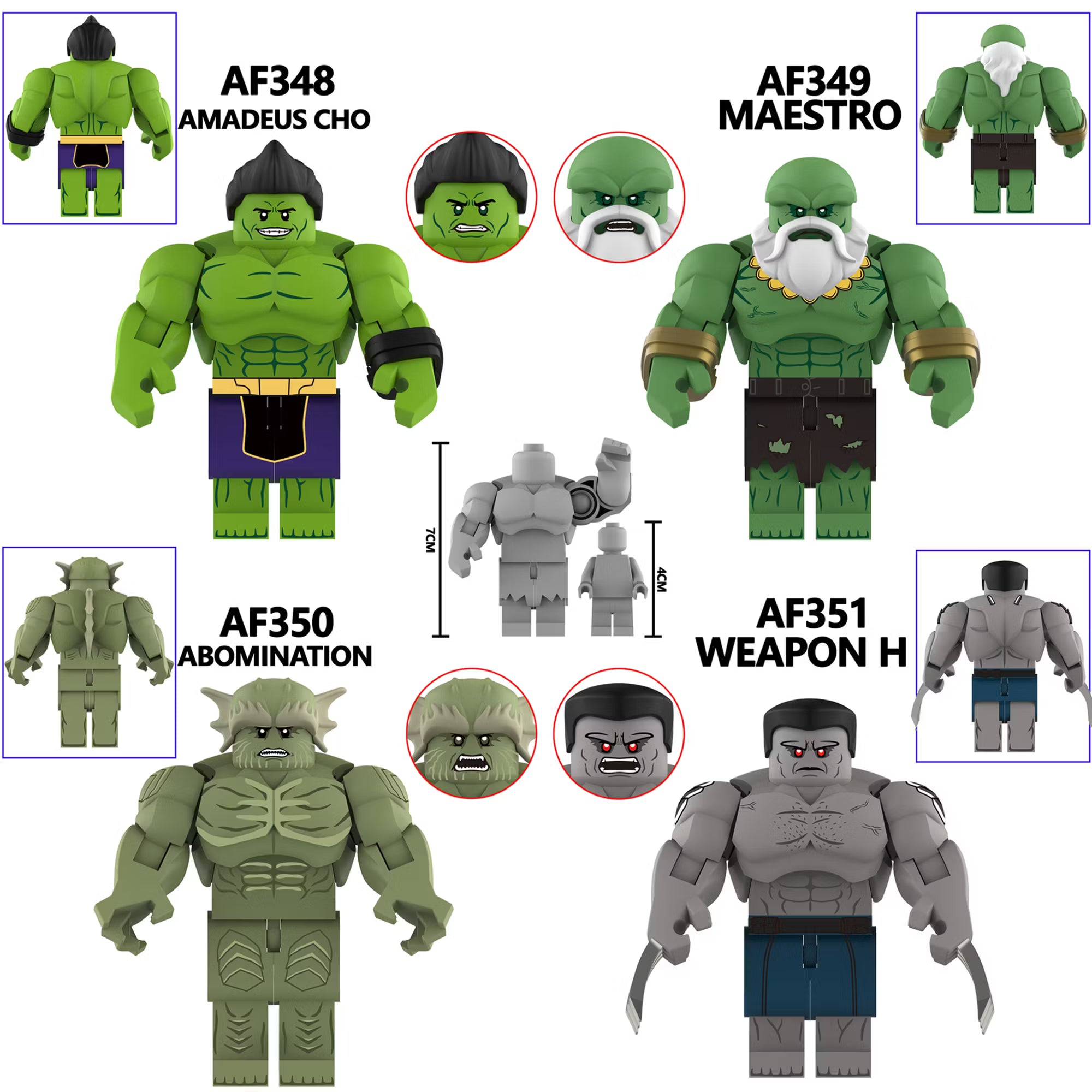 Zestaw big figurek