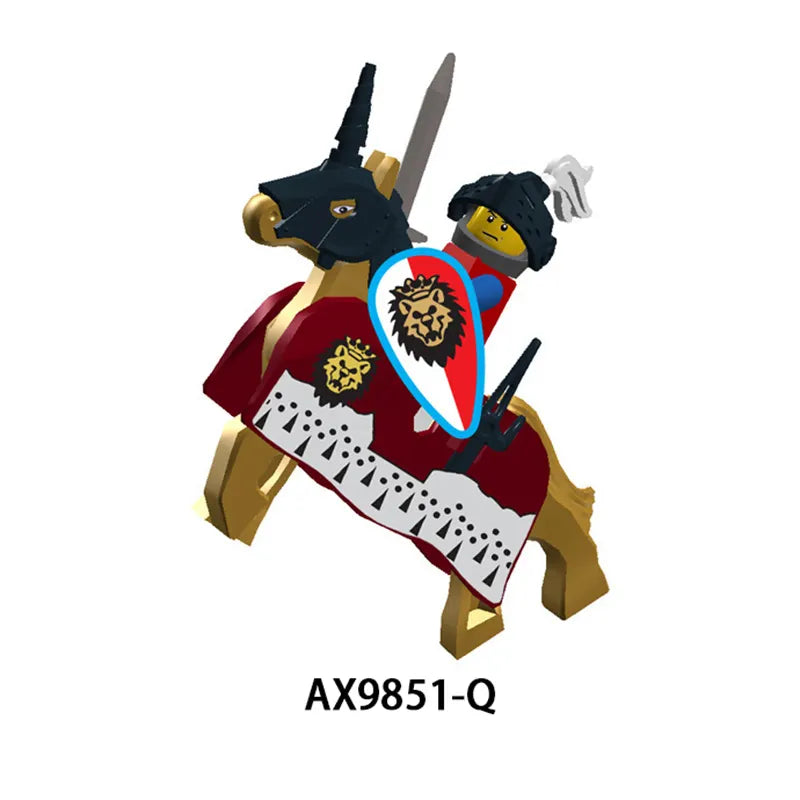 Zestaw figurek Medieval - 9851-Q
