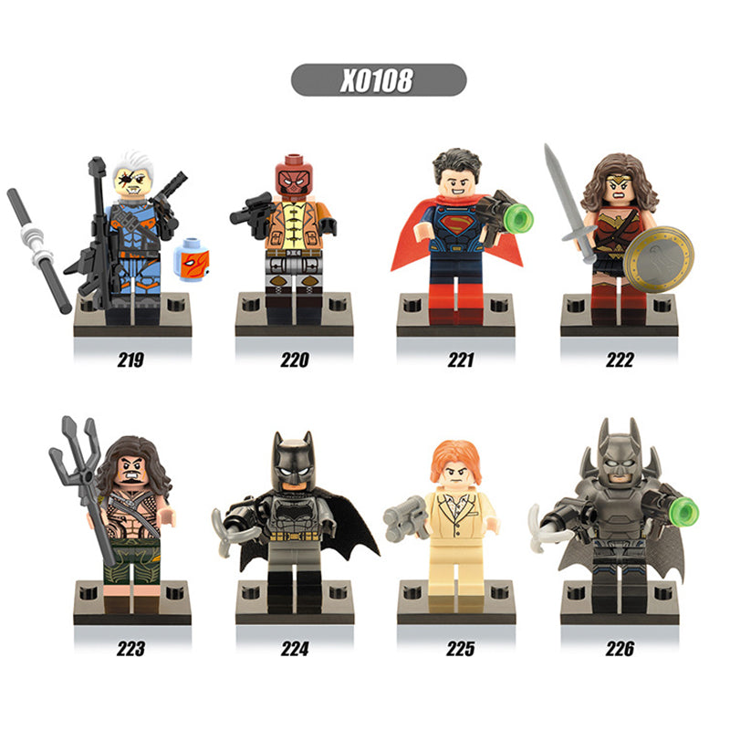 Zestaw figurek Super Hero - Zestaw x8