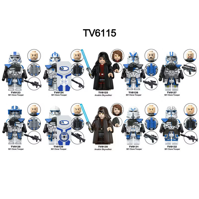 Zestaw figurek star wars