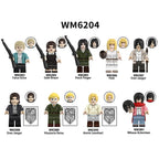 Zestaw figurek Attack On Titan - Zestaw x9