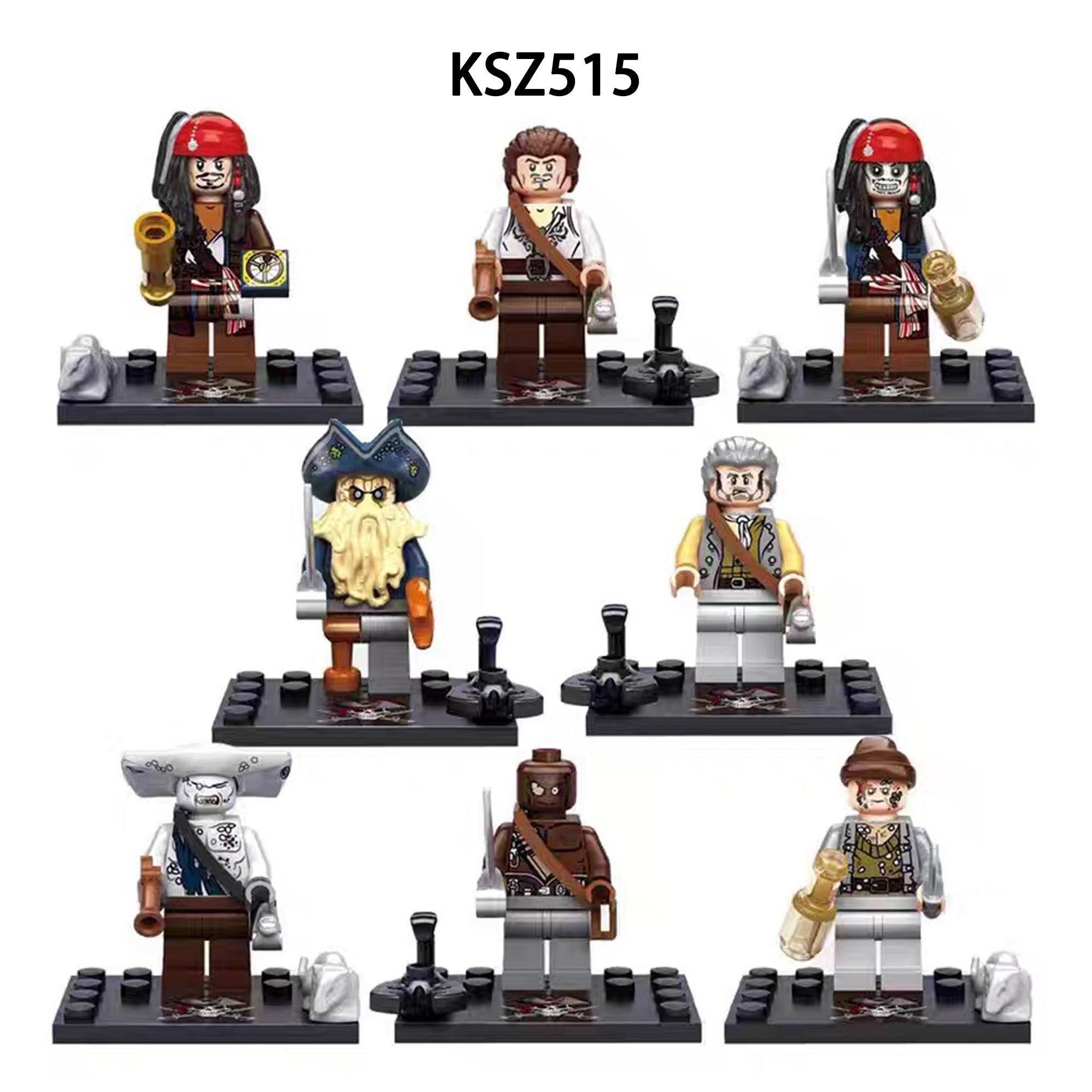 Zestaw figurek Pirates of the Caribbean - Zestaw