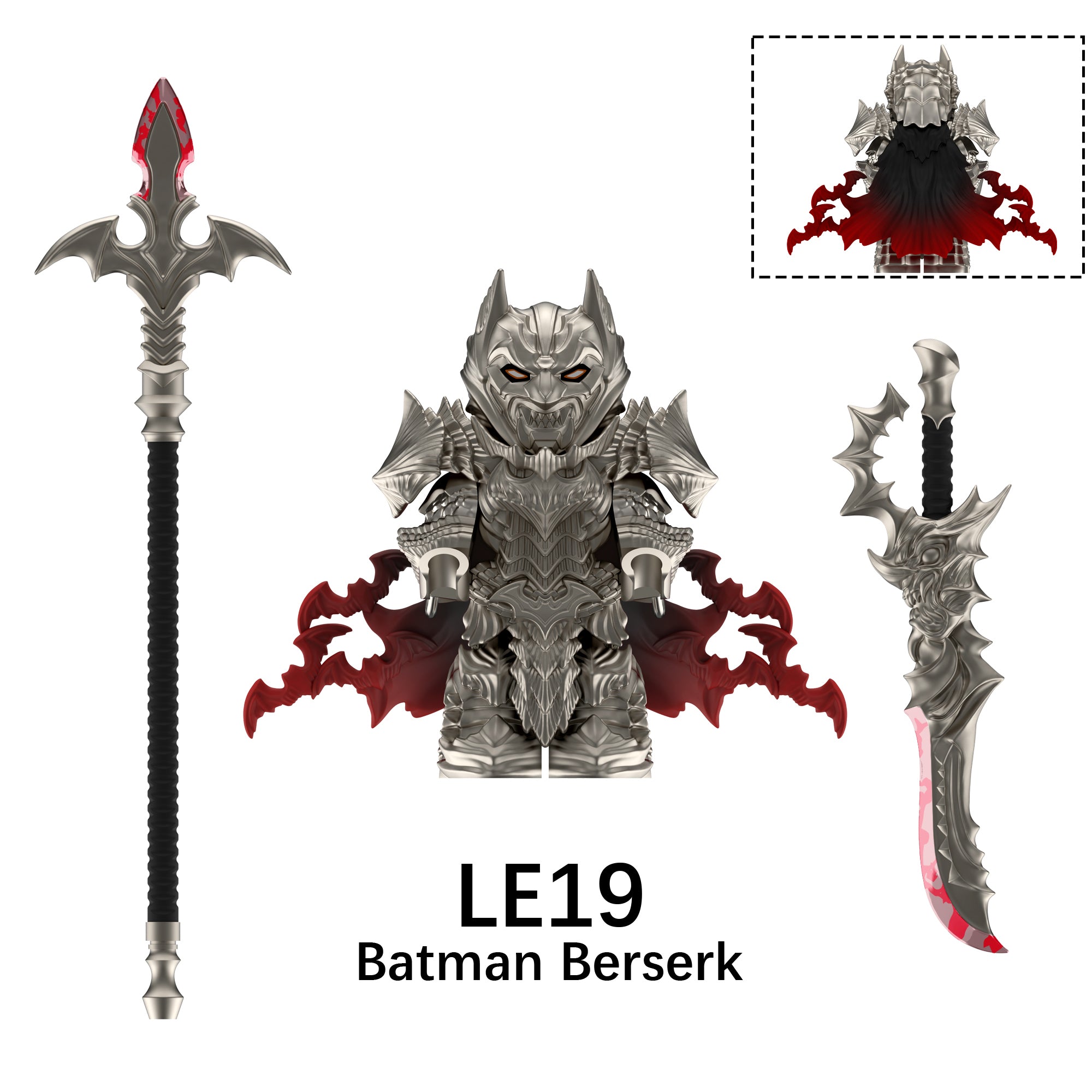 Zestaw figurek Super Hero - LE-19