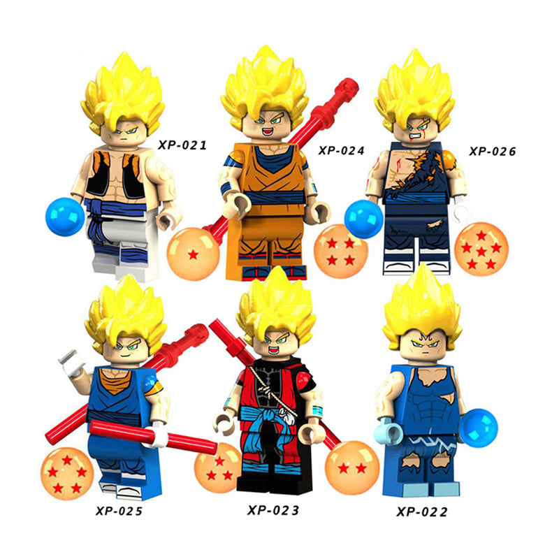 Zestaw figurek Dragon Ball - Zestaw x6